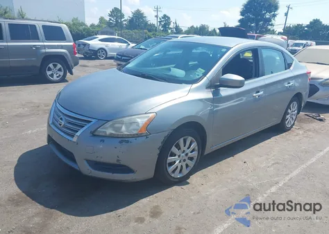 2013 Nissan Sentra Sv z USA, uszkodzony, nr VIN 3N1AB7AP1DL620600